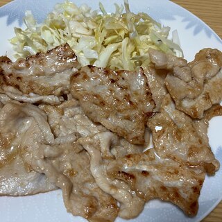 【スパークリングワインに合う】豚肉のガーリック炒め